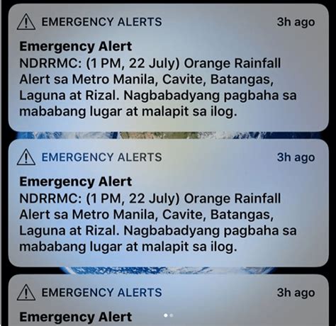 ndrrmc message alert today|What Do NDRRMC Text Alerts and Rainfall Warnings .